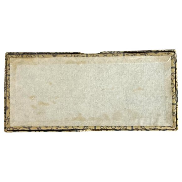 Vintage Handheld Mirror With Hand Painted Panda Design Jade Handle Ornate Trim - Picture 7 of 7